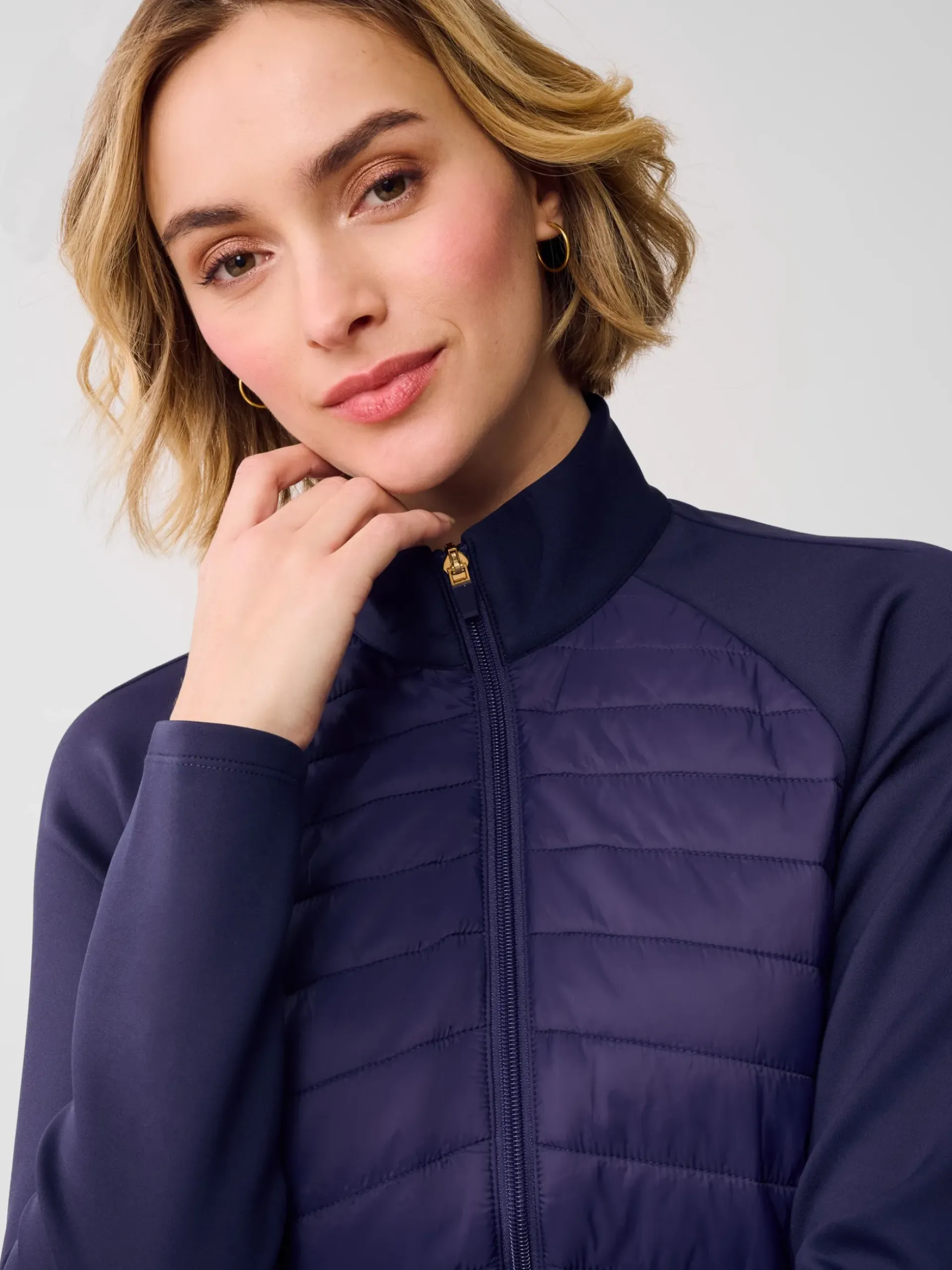 J.McLaughlin Grayer Jacket WinterNavy Online
