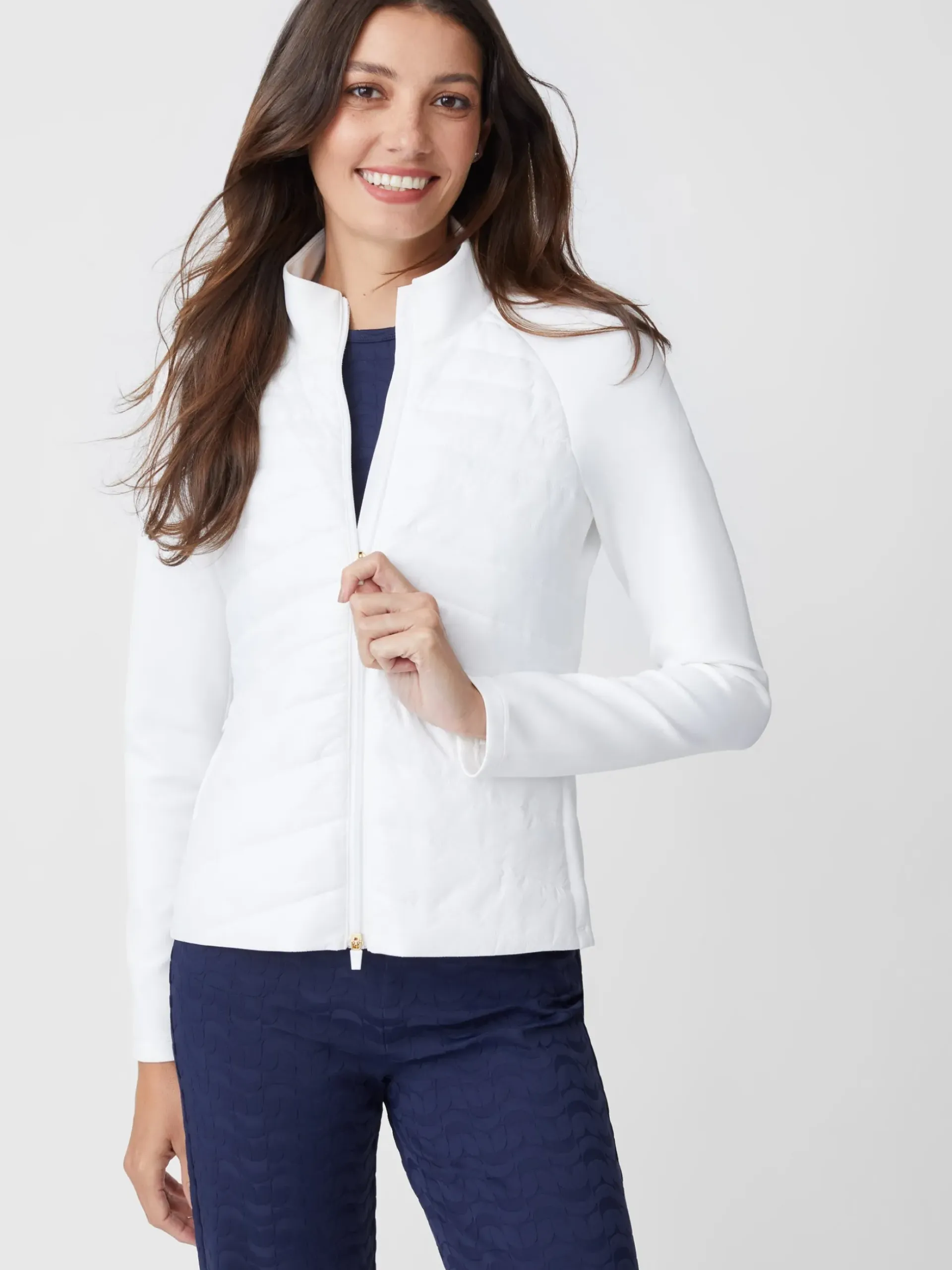 J.McLaughlin Grayer Jacket White Hot
