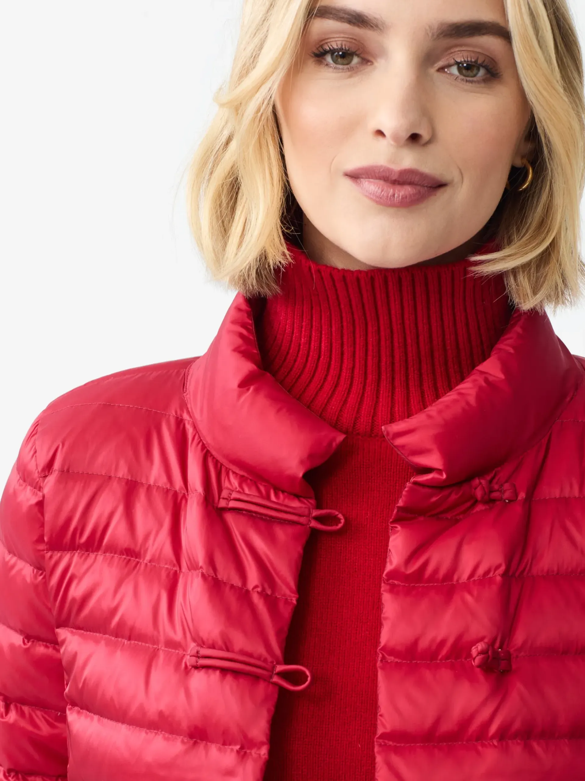 J.McLaughlin Hayes Puffer Jacket FeteRed Best