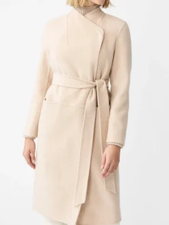 J.McLaughlin Iryna Wool Coat Sand Online