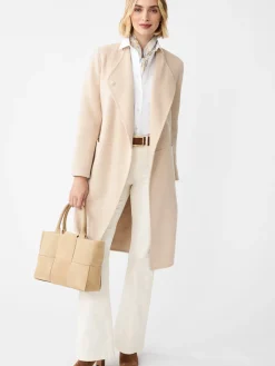 J.McLaughlin Iryna Wool Coat Sand Online