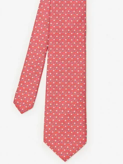 J.McLaughlin Italian Silk Tie in Golf Red Discount