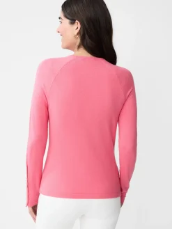 J.McLaughlin Jamey Sweater RosePink Clearance