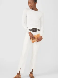 J.McLaughlin Jamey Sweater White Hot