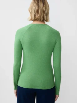 J.McLaughlin Jamey Sweater LightHeatherGreen Online