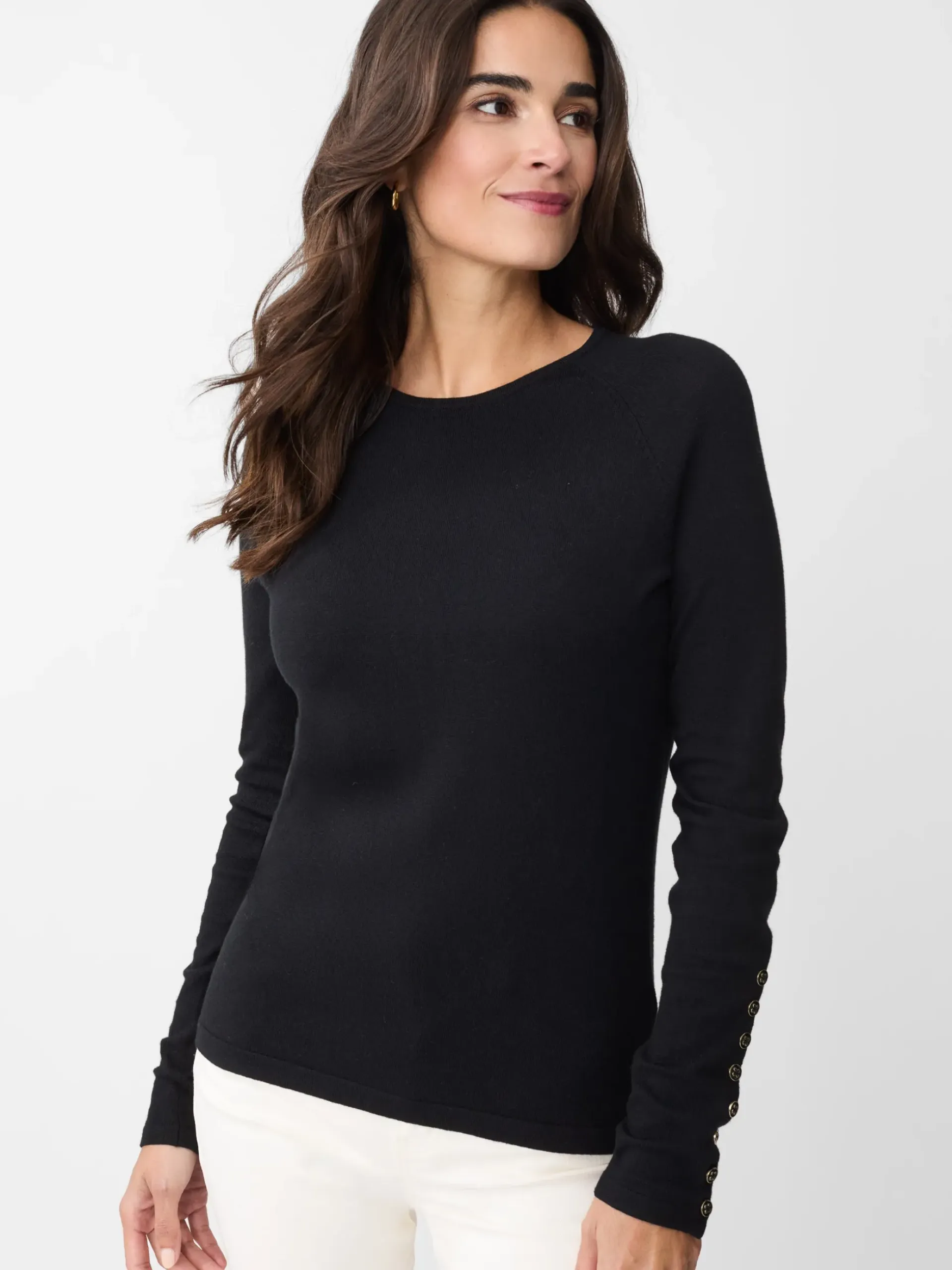 J.McLaughlin Jamey Sweater Black Discount