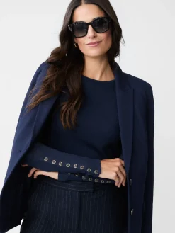 J.McLaughlin Jamey Sweater Navy Online