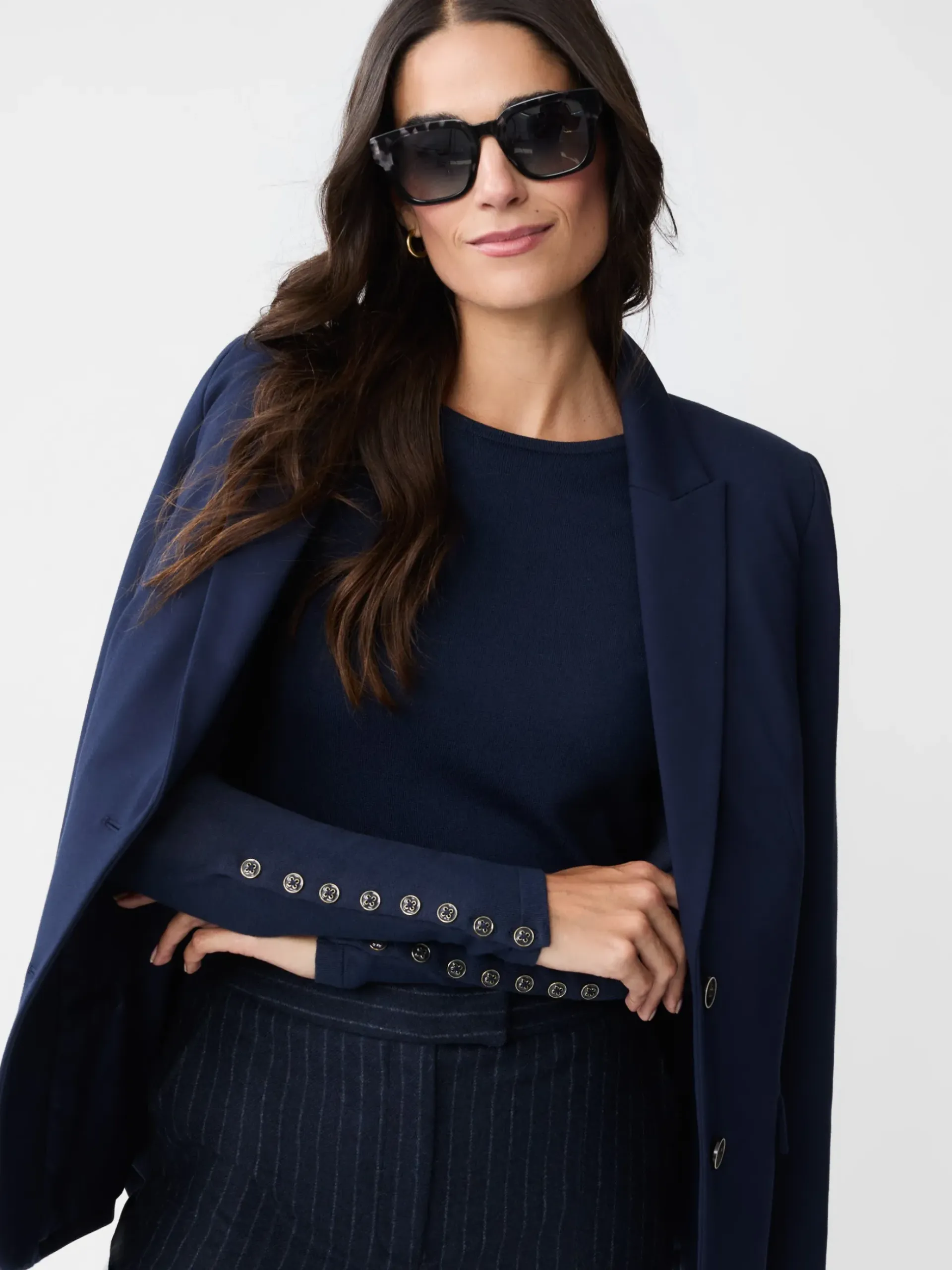 J.McLaughlin Jamey Sweater Navy Online
