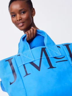 J.McLaughlin Logo Tote Bag JMCBlue Hot