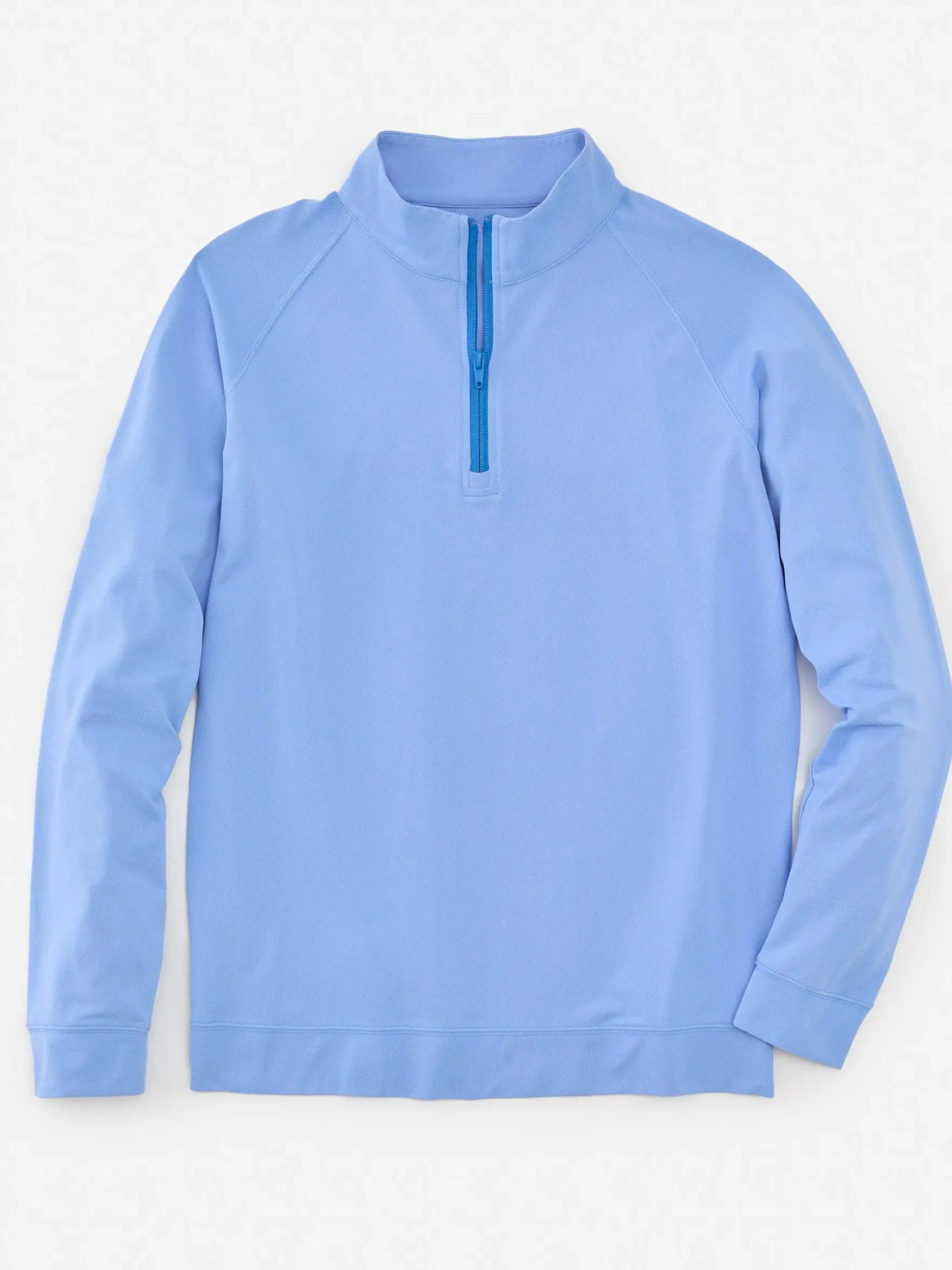 J.McLaughlin Kosta Performance 1/2 Zip Periwinkle New