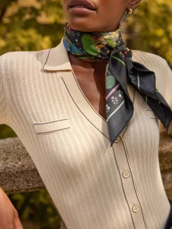 J.McLaughlin Laine Cardigan HeatherOatmeal Clearance