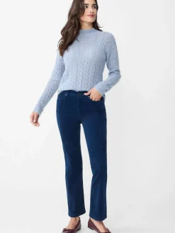 J.McLaughlin Lenni Velvet Jeans DeepSapphire Discount