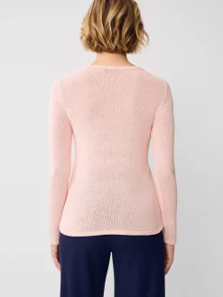 J.McLaughlin Ludlow Sweater LightPink Clearance