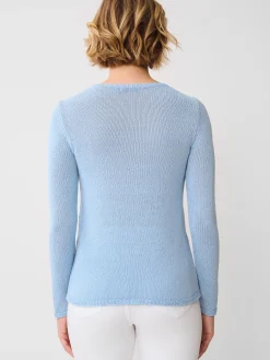 J.McLaughlin Ludlow Sweater LightBlue Hot