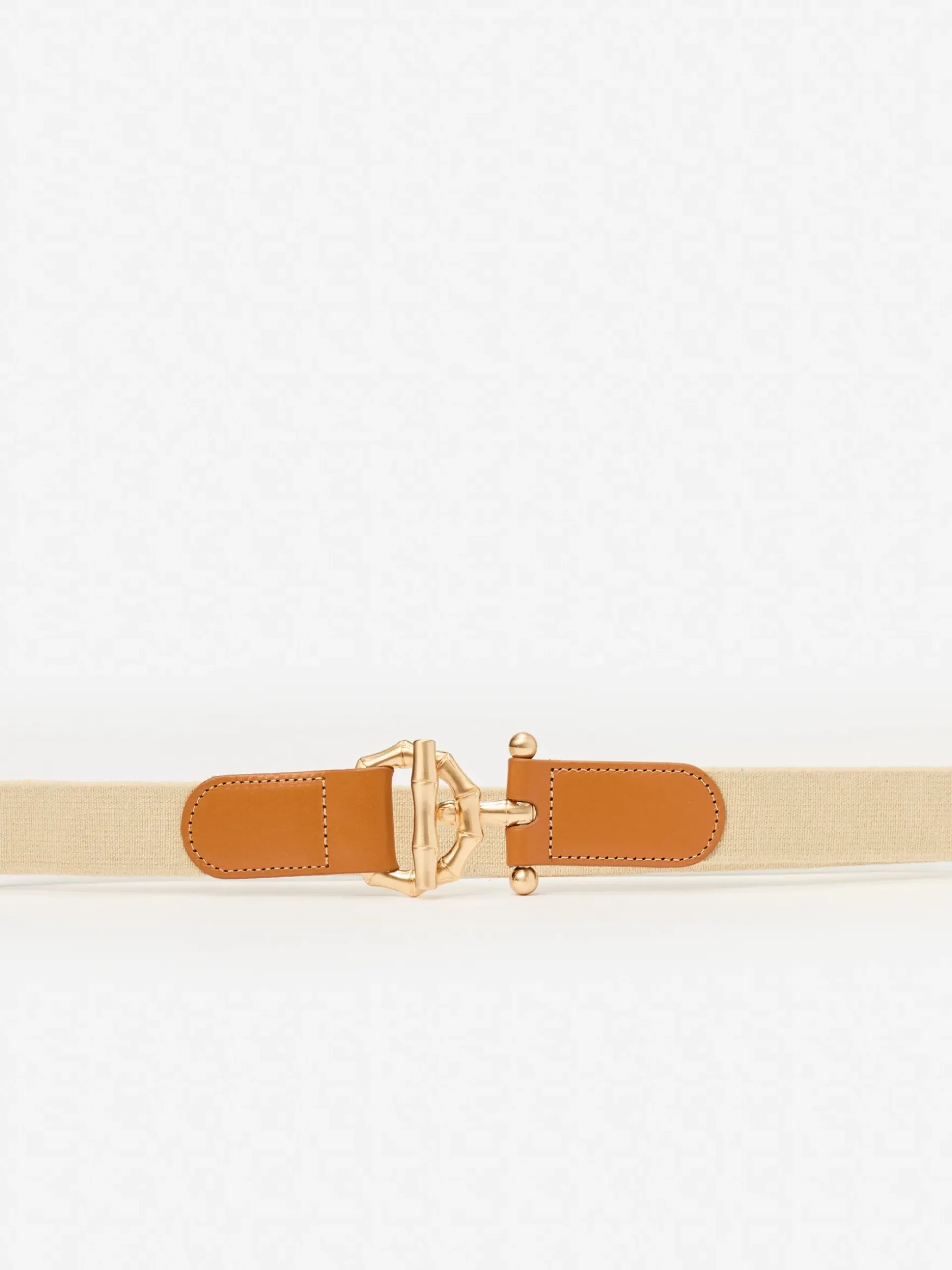 J.McLaughlin Marais Belt Khaki/Vachetta New