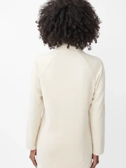 J.McLaughlin Marisa Fleece Top Oatmeal Outlet