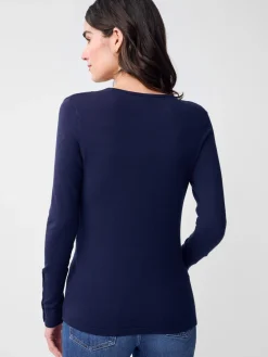 J.McLaughlin Marnie Sweater Navy Hot