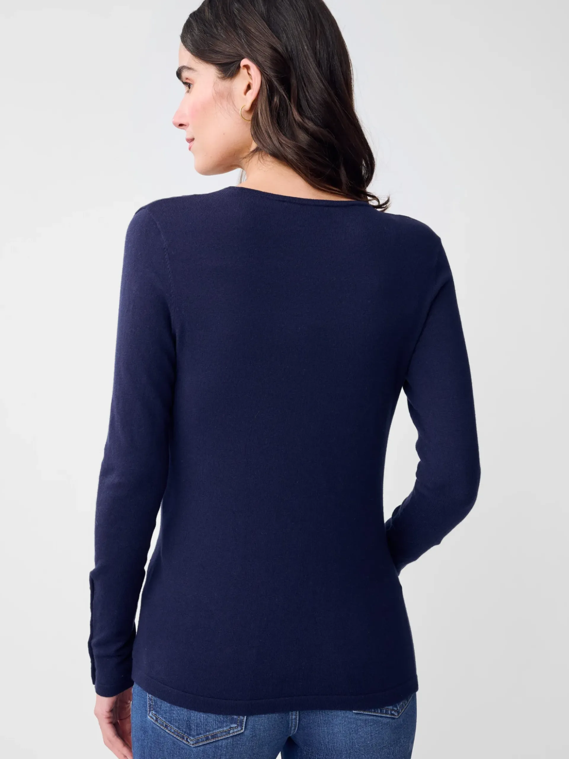 J.McLaughlin Marnie Sweater Navy Hot