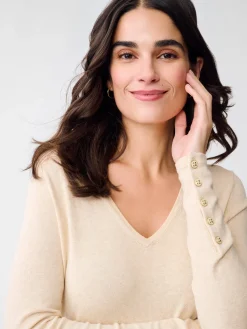 J.McLaughlin Marnie Sweater HeatherOatmeal Discount