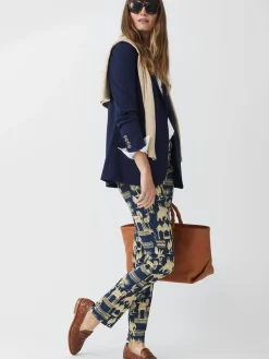 J.McLaughlin Masie Pants in Desert Toile Navy/Tan Sale