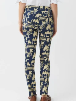 J.McLaughlin Masie Pants in Desert Toile Navy/Tan Sale