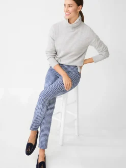 J.McLaughlin Masie Pants in Neo Sugar Cane DeepBlue/OffWhite Online