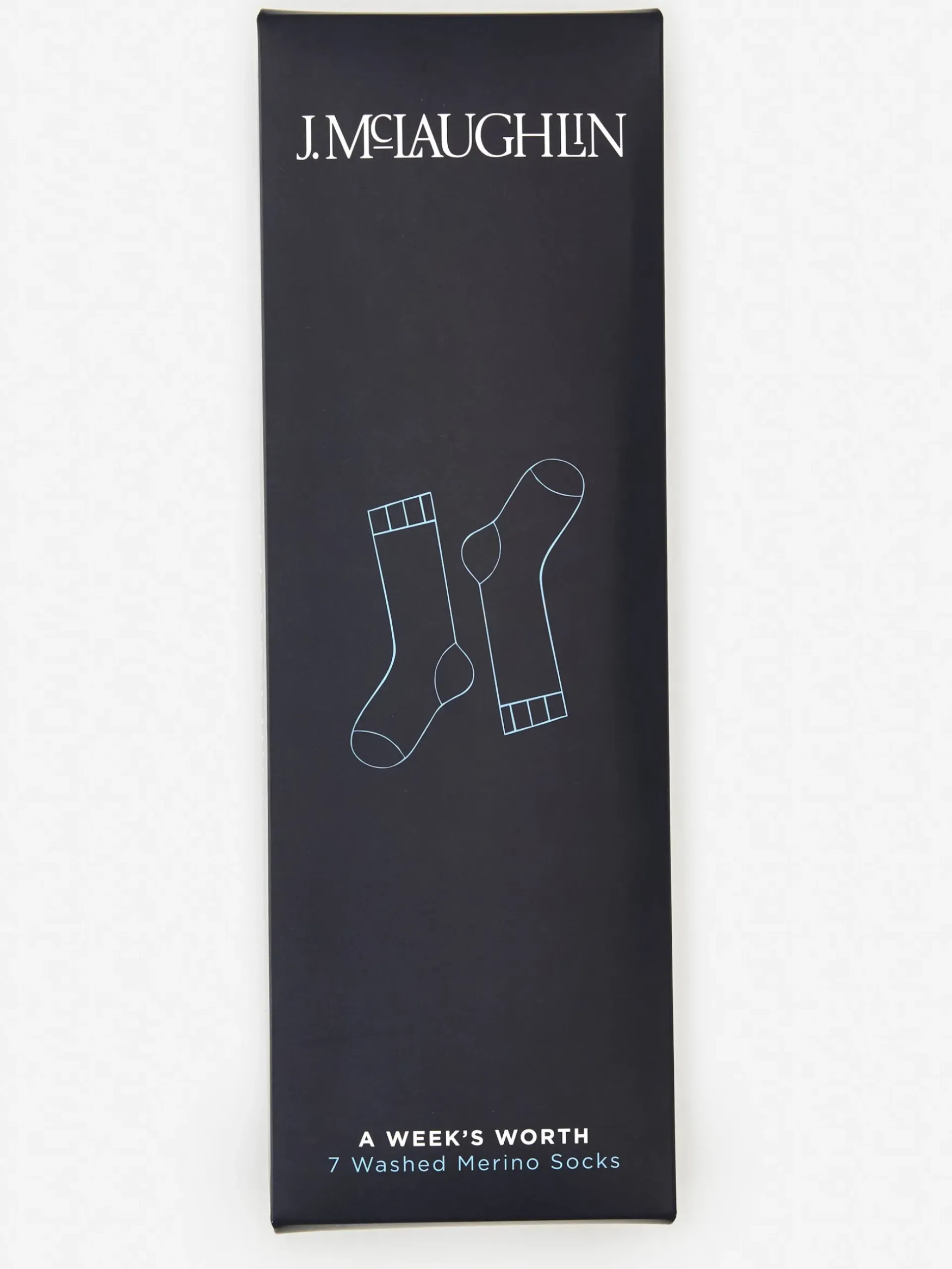 J.McLaughlin Men's Wool Sock Box Multi Sale