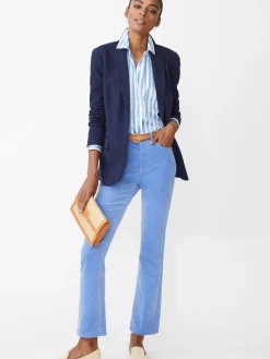 J.McLaughlin Milburn Velvet Jeans MidBlue Sale