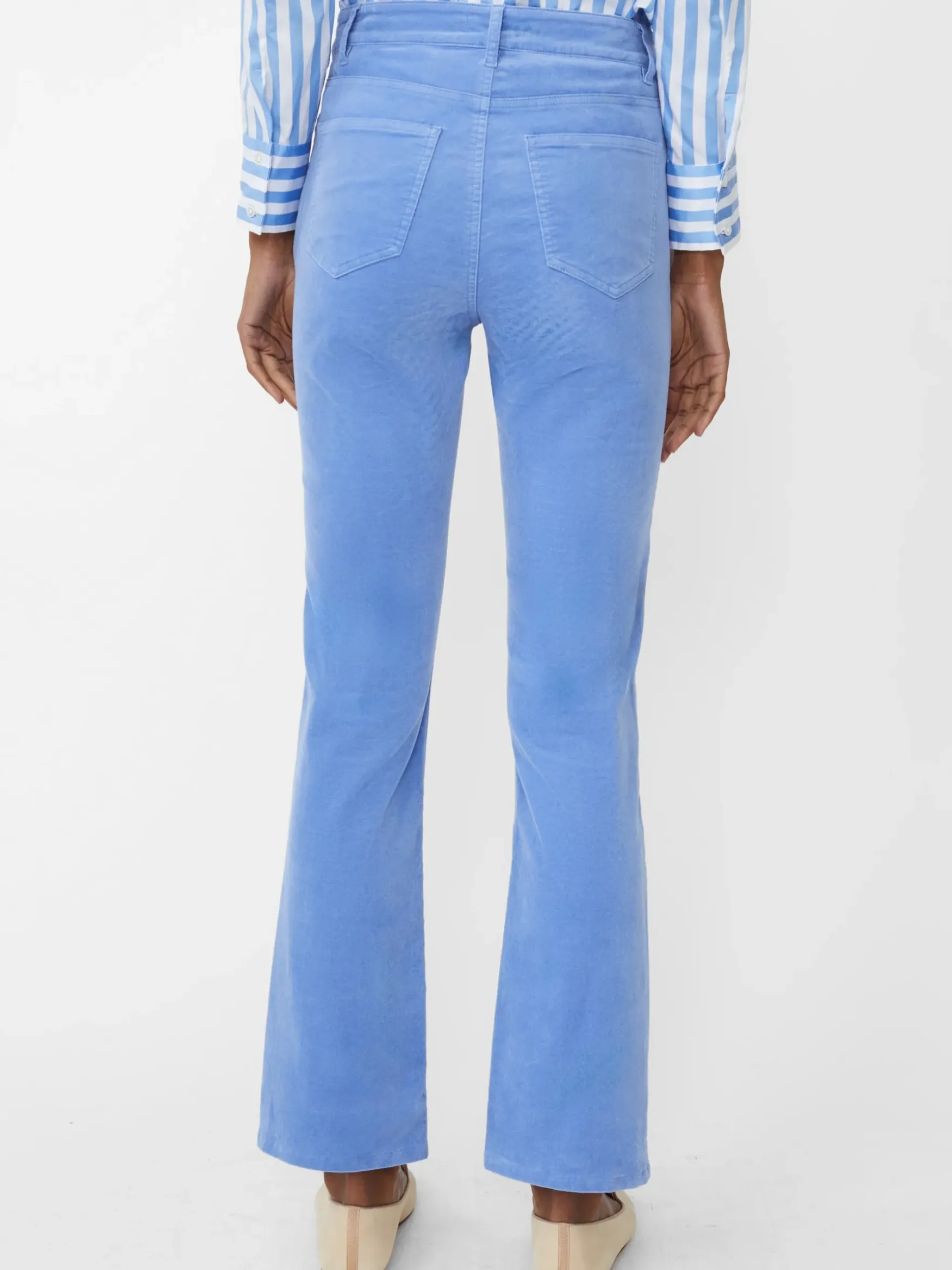 J.McLaughlin Milburn Velvet Jeans MidBlue Sale