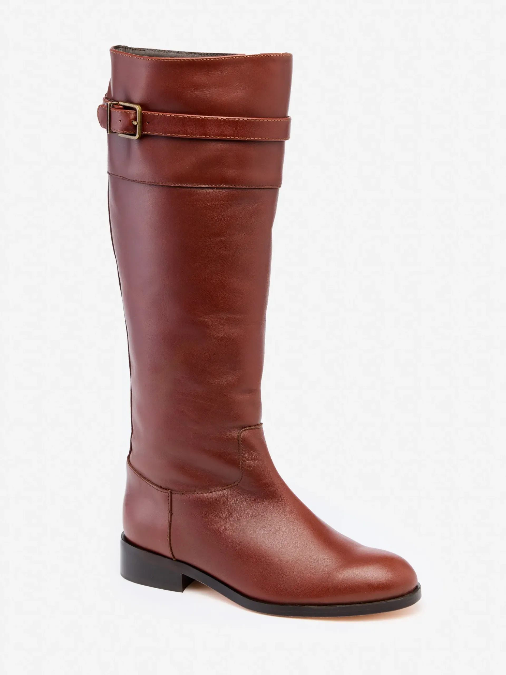 J.McLaughlin Millbrook Leather Boots Brown Outlet