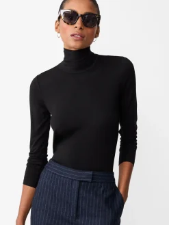 J.McLaughlin Nadia Turtleneck Black Discount