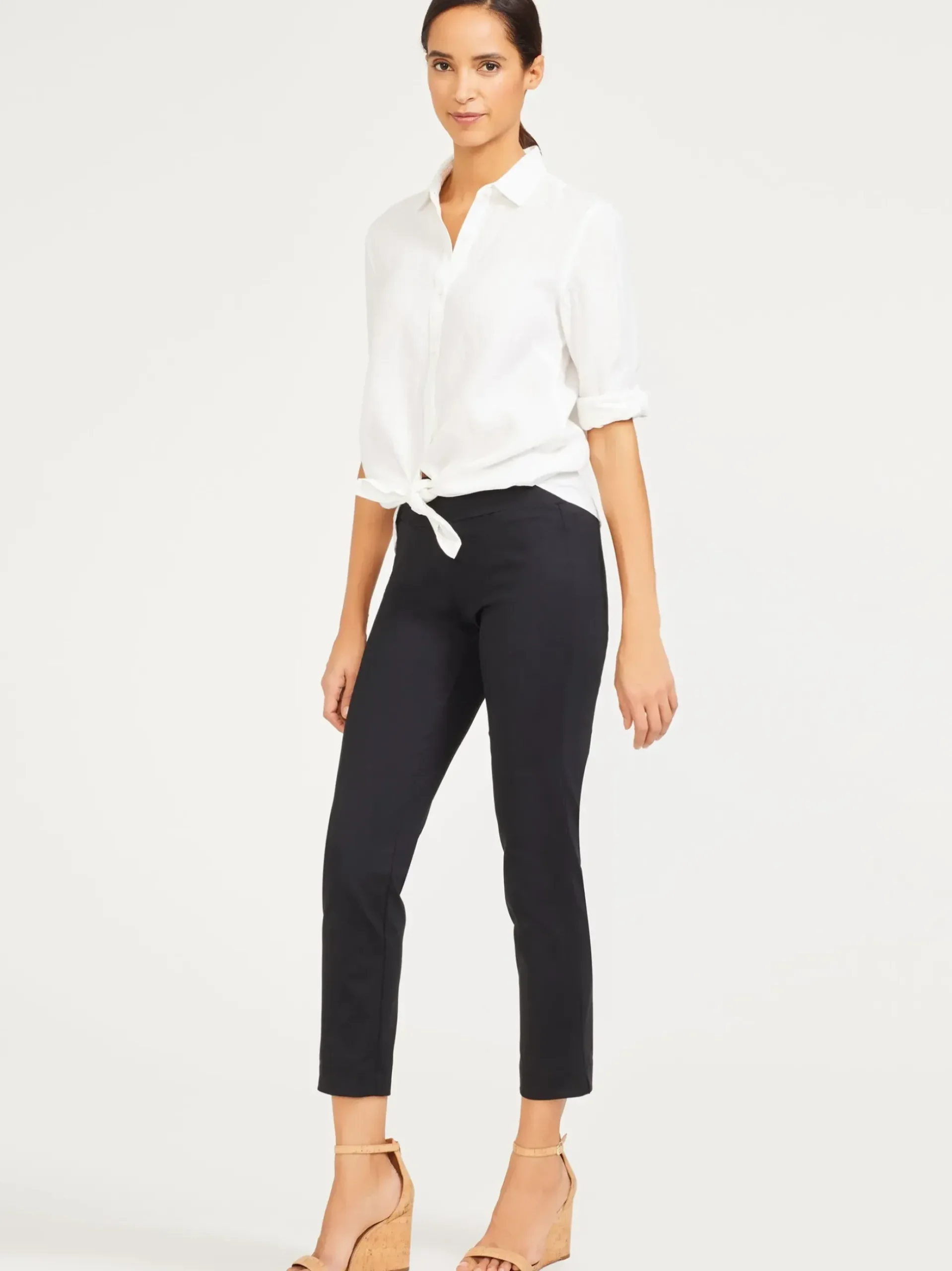 J.McLaughlin Newport Capri Pants Black Outlet
