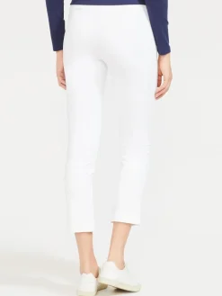 J.McLaughlin Newport Capri Pants White Best