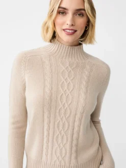J.McLaughlin Normandy Sweater LightTaupe Fashion