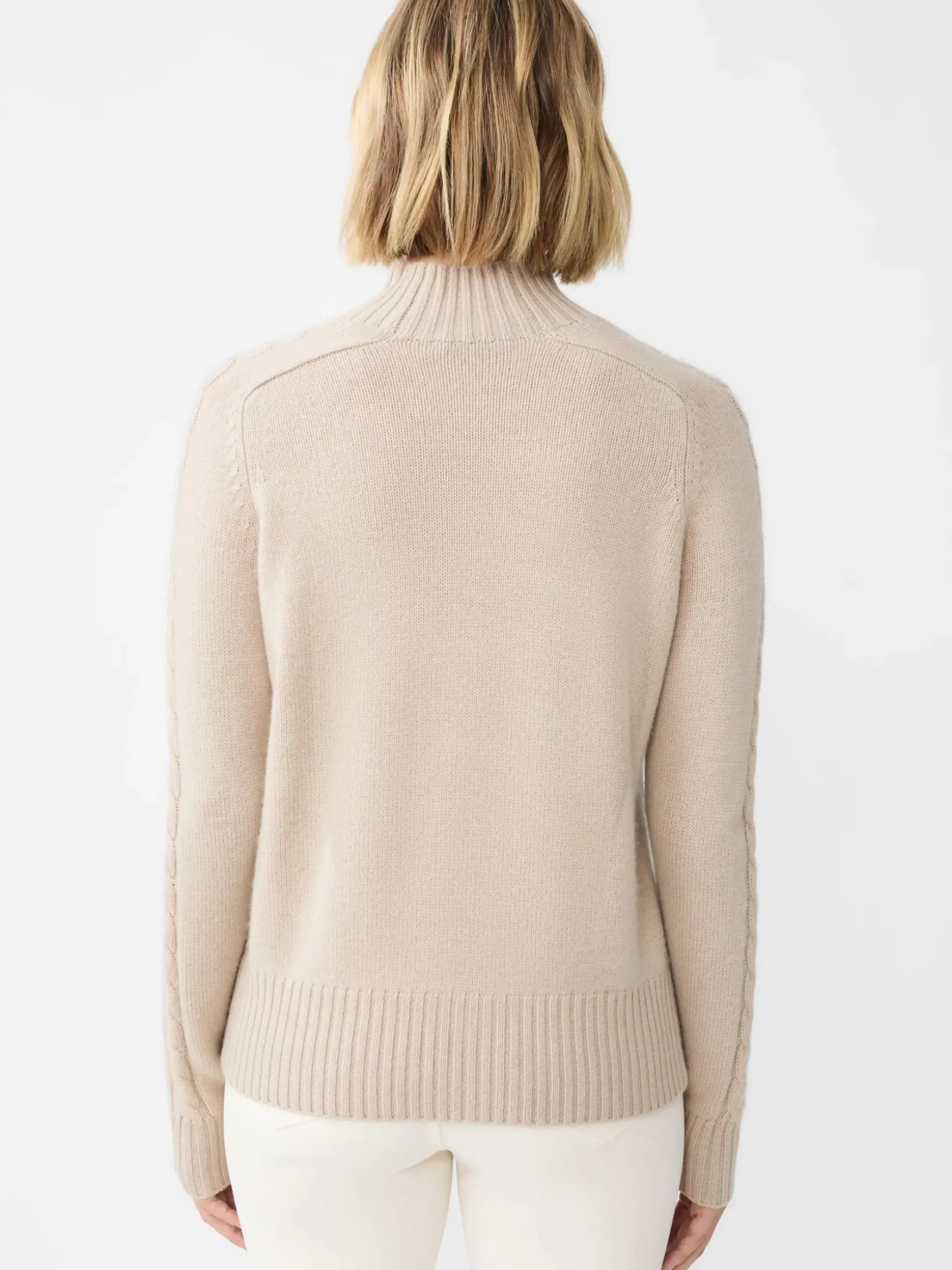 J.McLaughlin Normandy Sweater LightTaupe Fashion