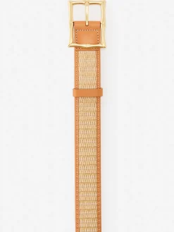 J.McLaughlin Ocean Drive Belt Natural/SoftVachetta Outlet