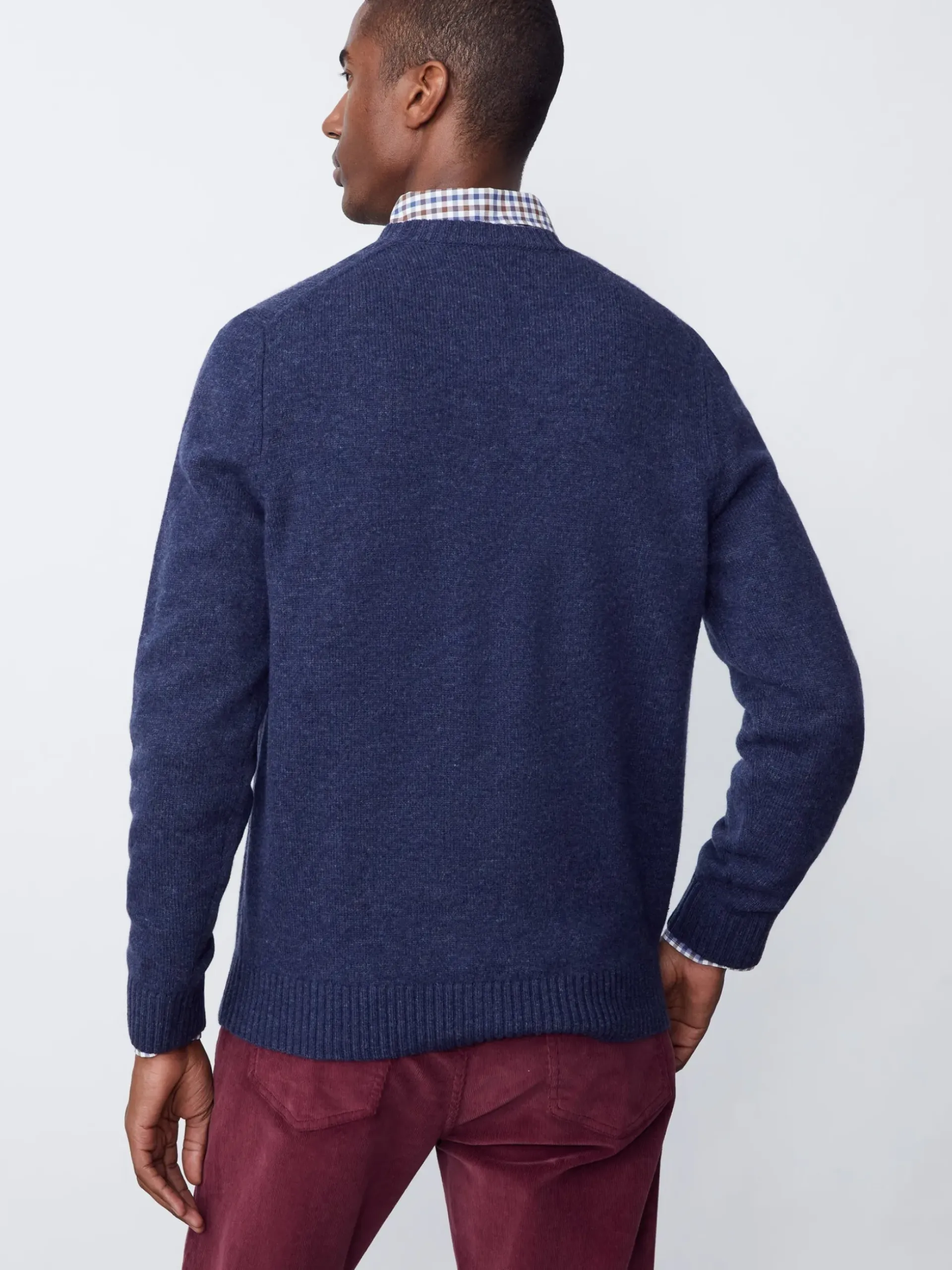 J.McLaughlin Ollie Wool Sweater Lapis Discount