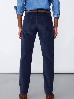J.McLaughlin Parker Corduroy Pants BlueSlate Sale