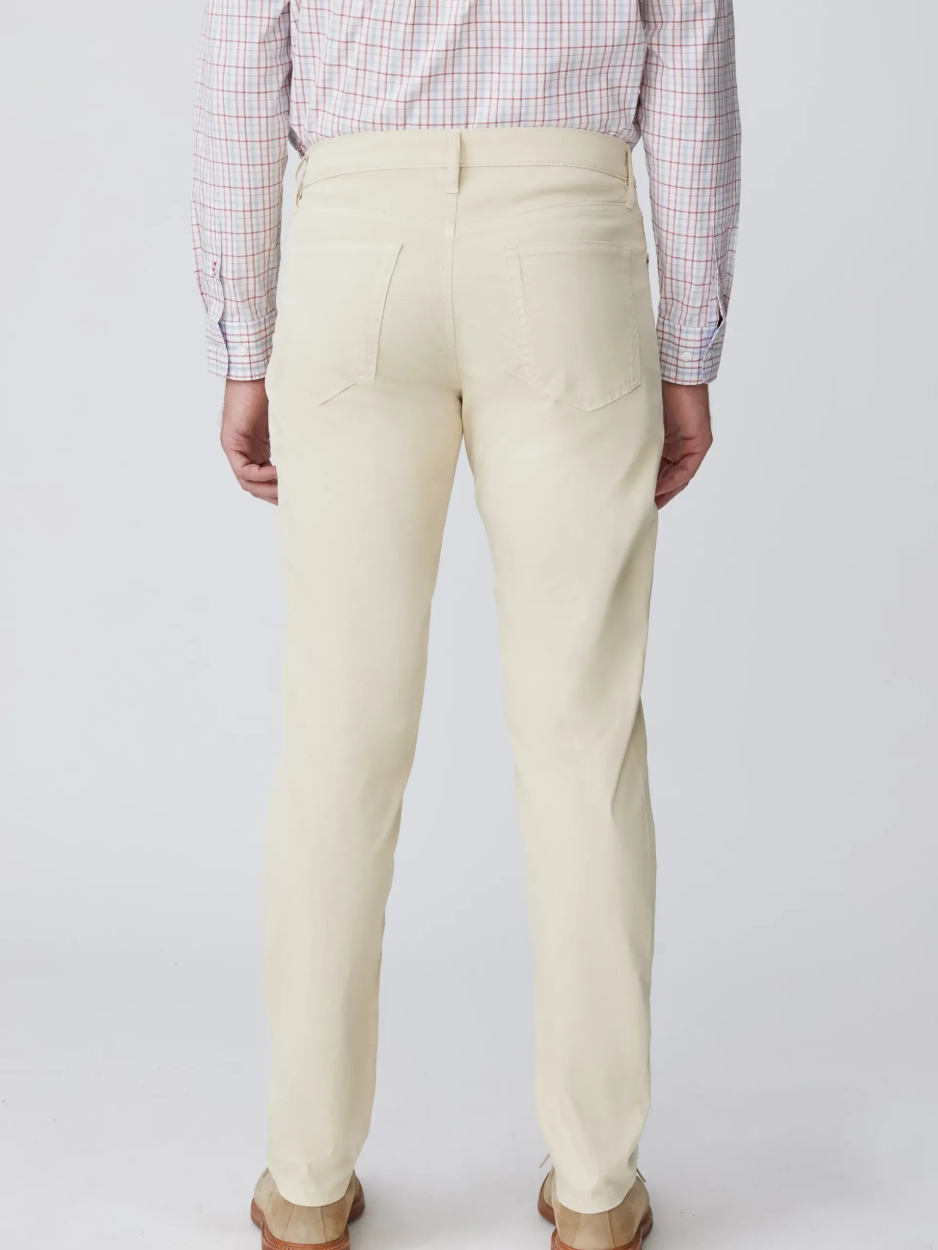 J.McLaughlin Parker 5-Pocket Straight Pants Sand Hot