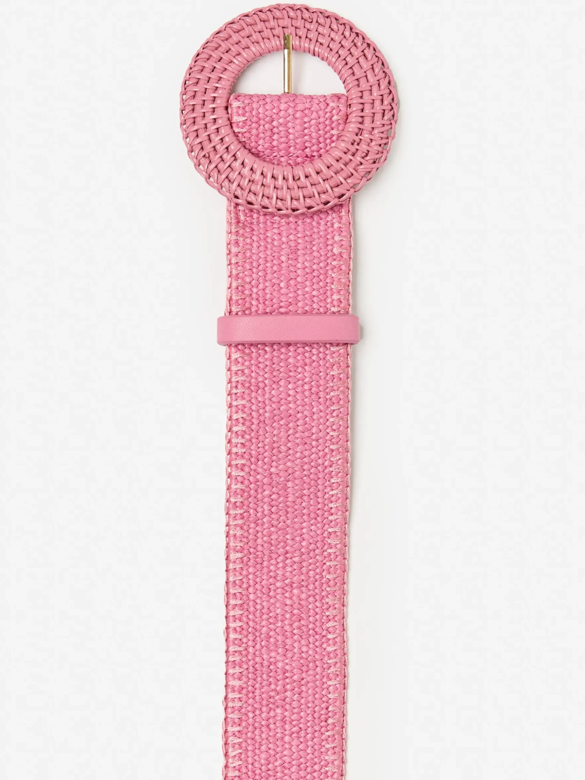 J.McLaughlin Popie Grasscloth Belt Pink Fashion