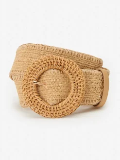J.McLaughlin Popie Grasscloth Belt Natural Online