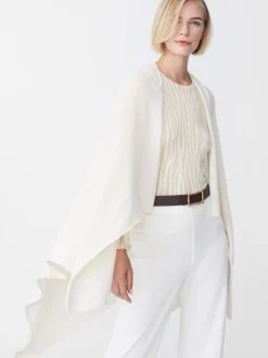 J.McLaughlin Rossi Cashmere Wrap OffWhite Outlet