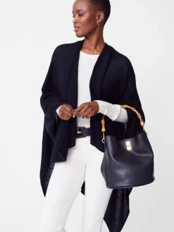 J.McLaughlin Rossi Cashmere Wrap Black Best