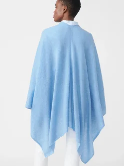 J.McLaughlin Rossi Cashmere Wrap IndigoBlue Outlet
