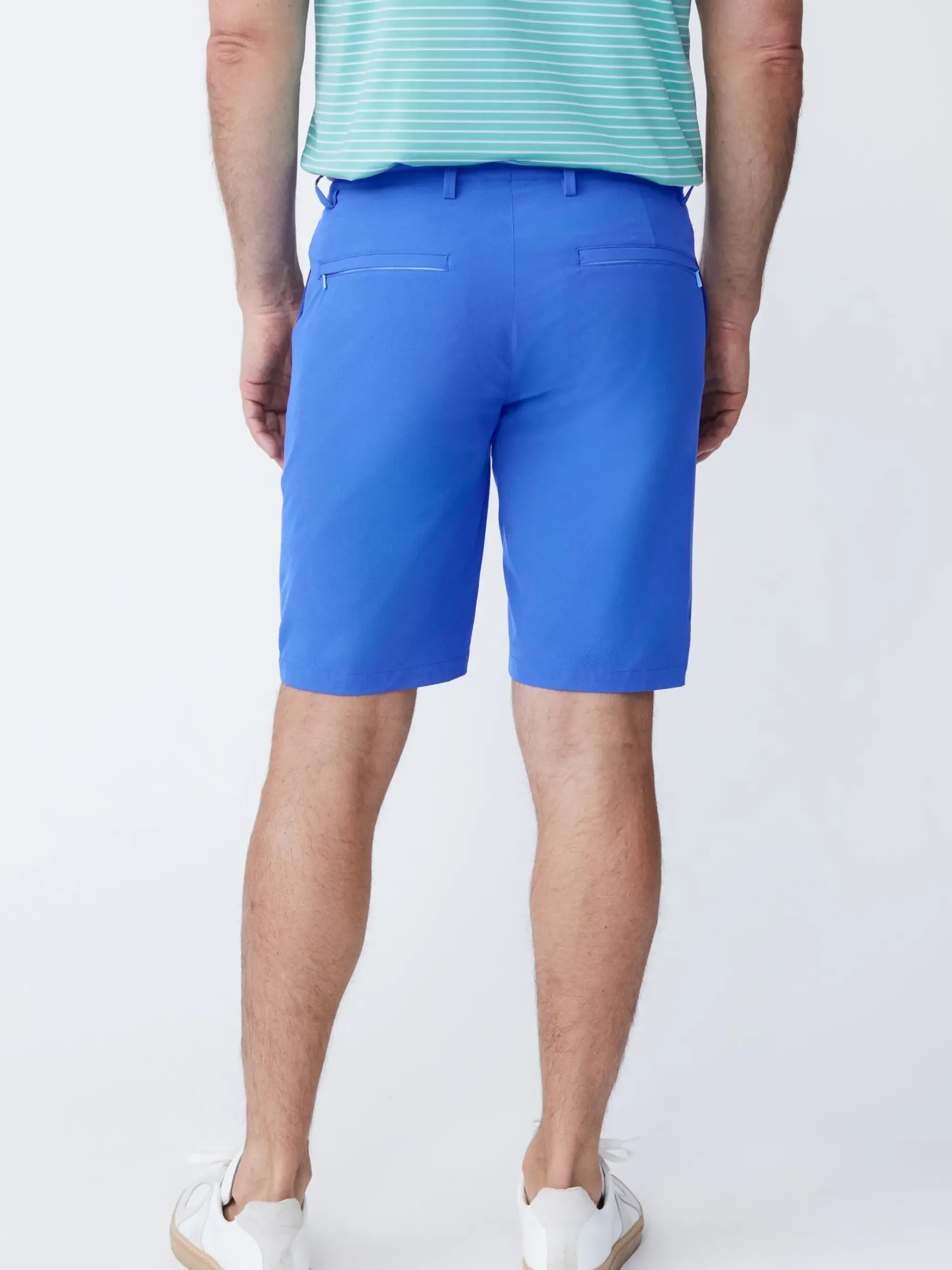 J.McLaughlin Silas 10" Performance Shorts Blue Best