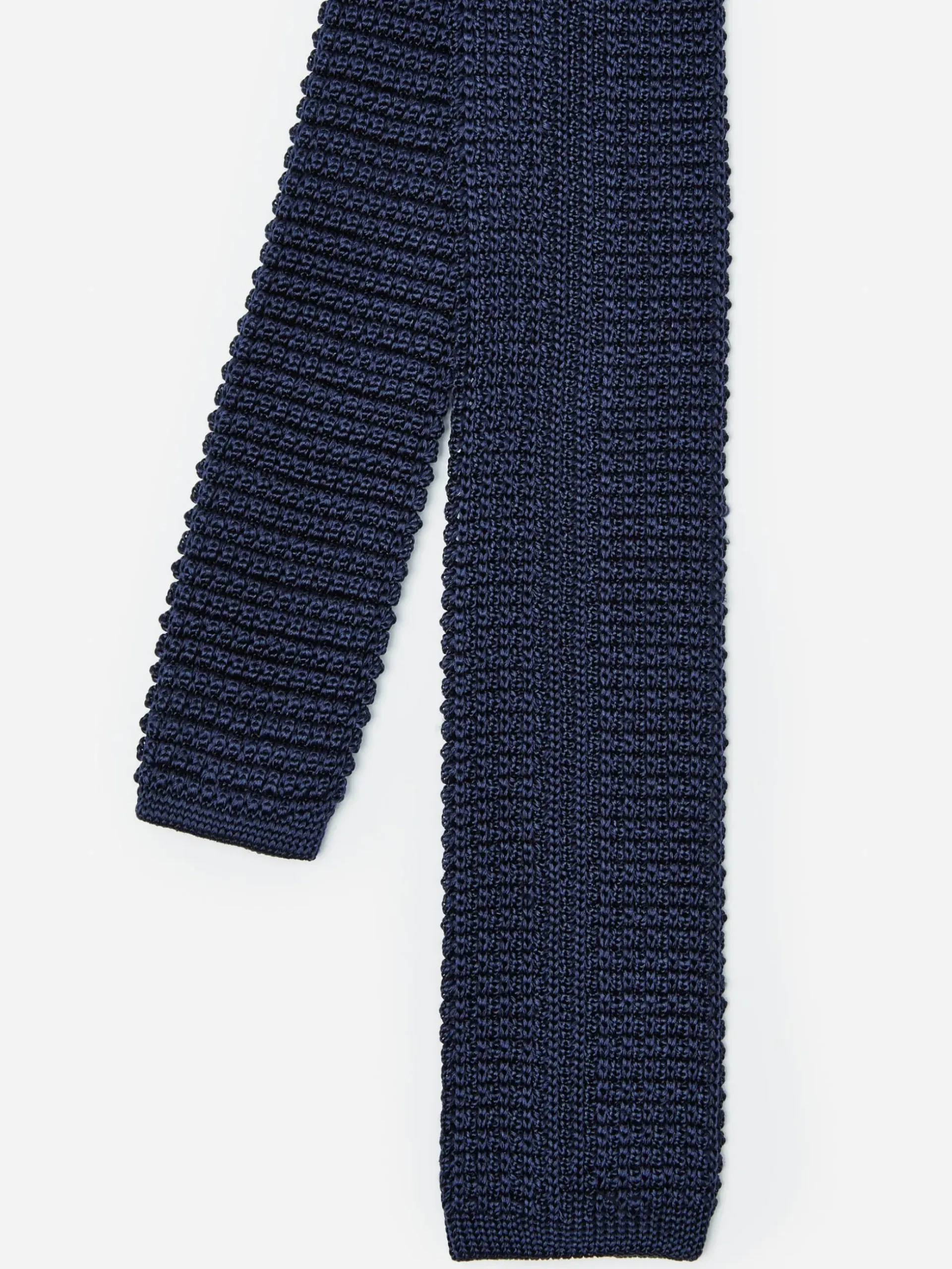 J.McLaughlin Silk Knit Tie Navy Hot