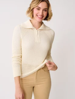 J.McLaughlin Siri Sweater EgretWhite Clearance