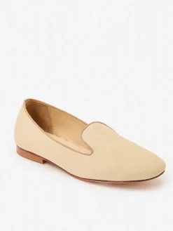 J.McLaughlin Sloane Suede Loafers Neutral Hot