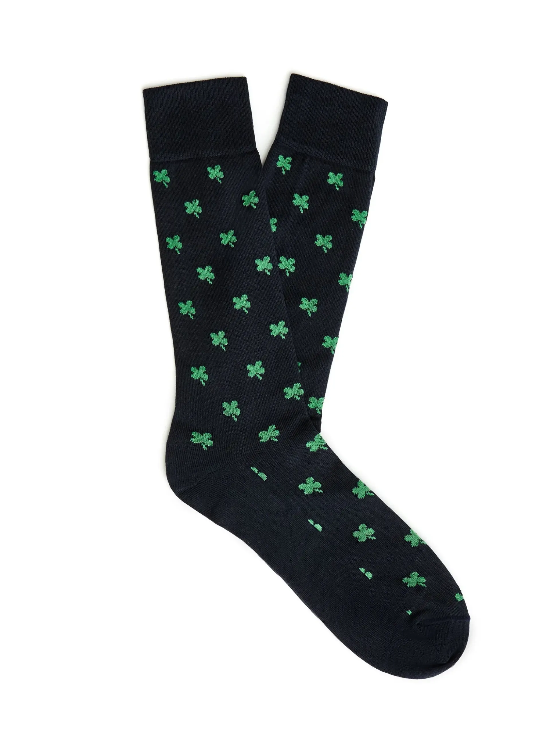 J.McLaughlin Socks in Clover Navy/Green Discount