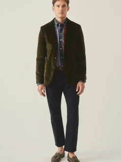 J.McLaughlin Suffolk Corduroy Sport Coat DarkOlive Sale